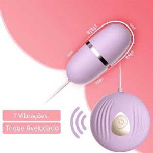Vibrador Bullet 7 vibrações Toque Aveludado