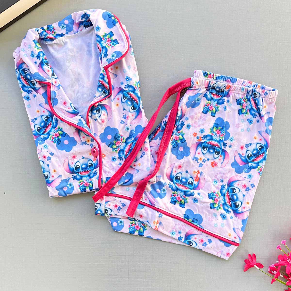 Pijama Suede Botões Petit - Imagem 4