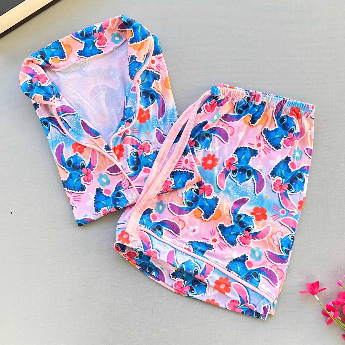 Pijama Suede Botões Petit - Imagem 5