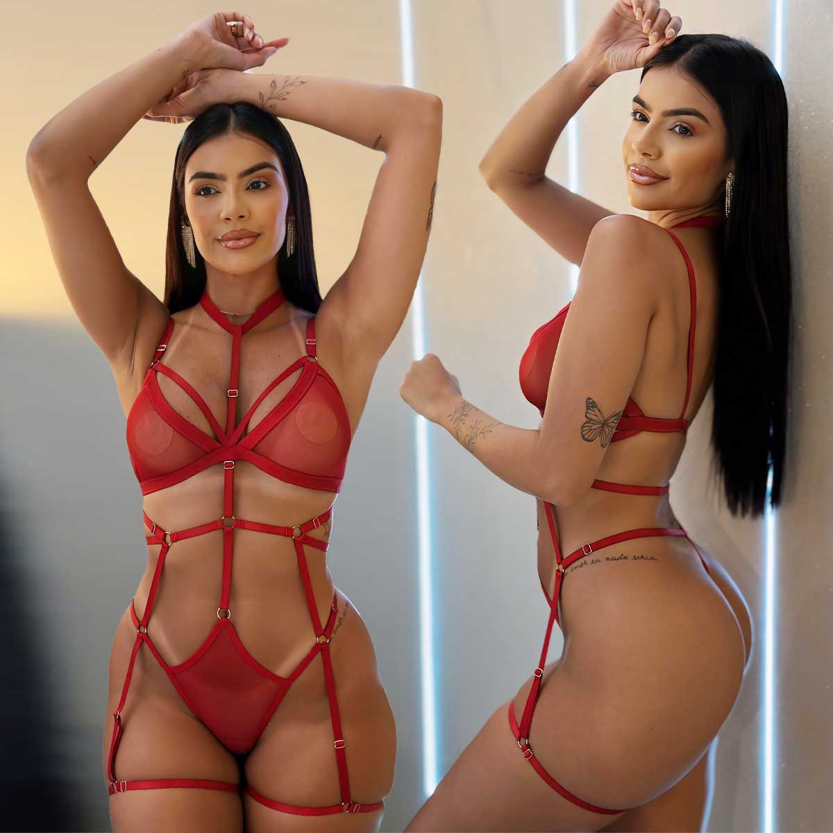 Body Sensual Strap Tiras - Imagem 6