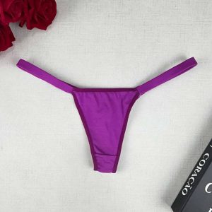 Calcinha Fita Fio Duplo Promoção - Único, Fucsia