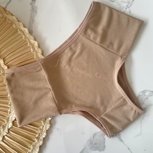 Calcinha Cintura Alta Tanga Ref 2305 - GG, Bege