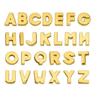 LETRAS Dourada para Personalização 10mm