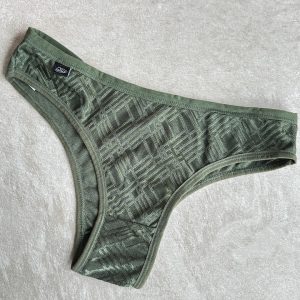 Calcinha Tanga Colye Ref 0191 - P, Verde Militar
