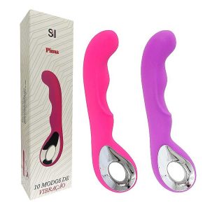Vibrador de Ponto G USB Pima 8143-RX