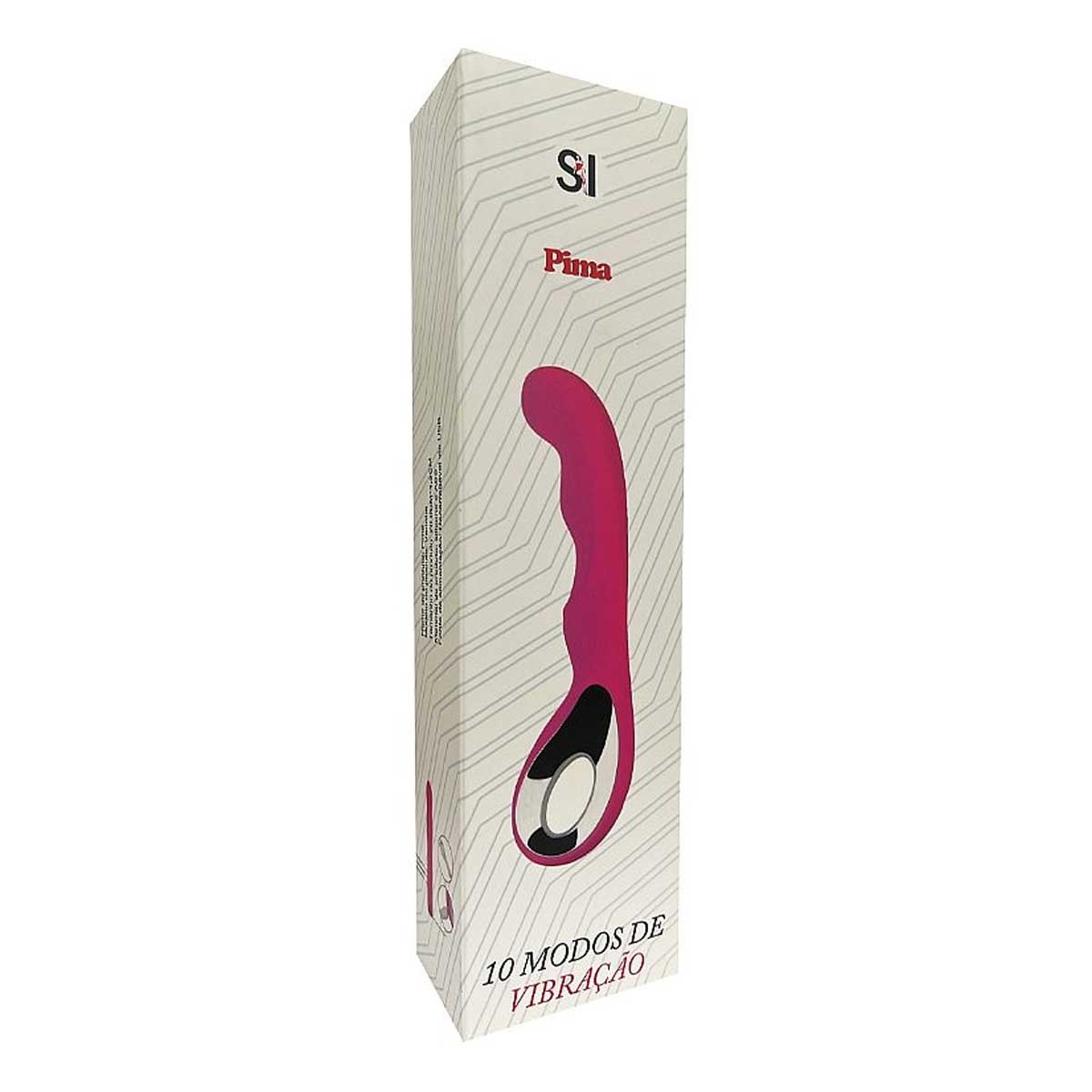 Vibrador de Ponto G USB Pima 8143-RX - Imagem 5