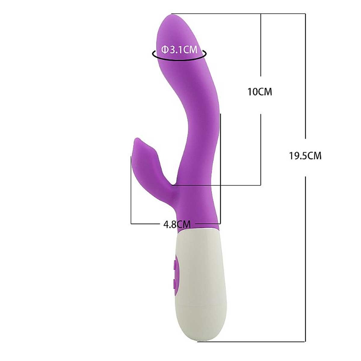 Vibrador de Ponto G e Clitóris Brid 8267-PK - Imagem 3