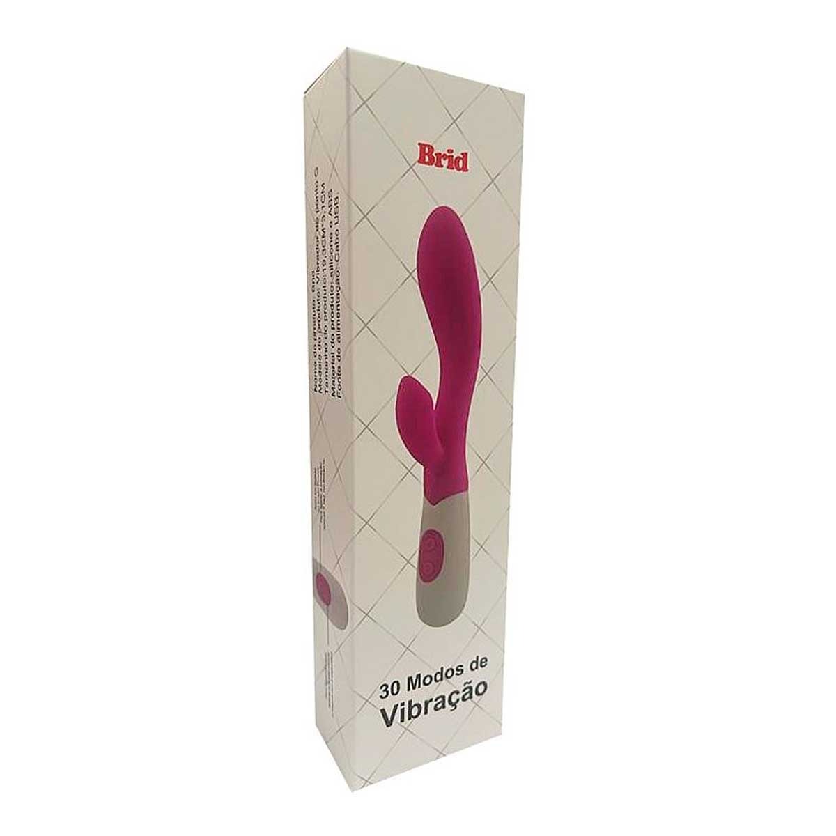 Vibrador de Ponto G e Clitóris Brid 8267-PK - Imagem 2