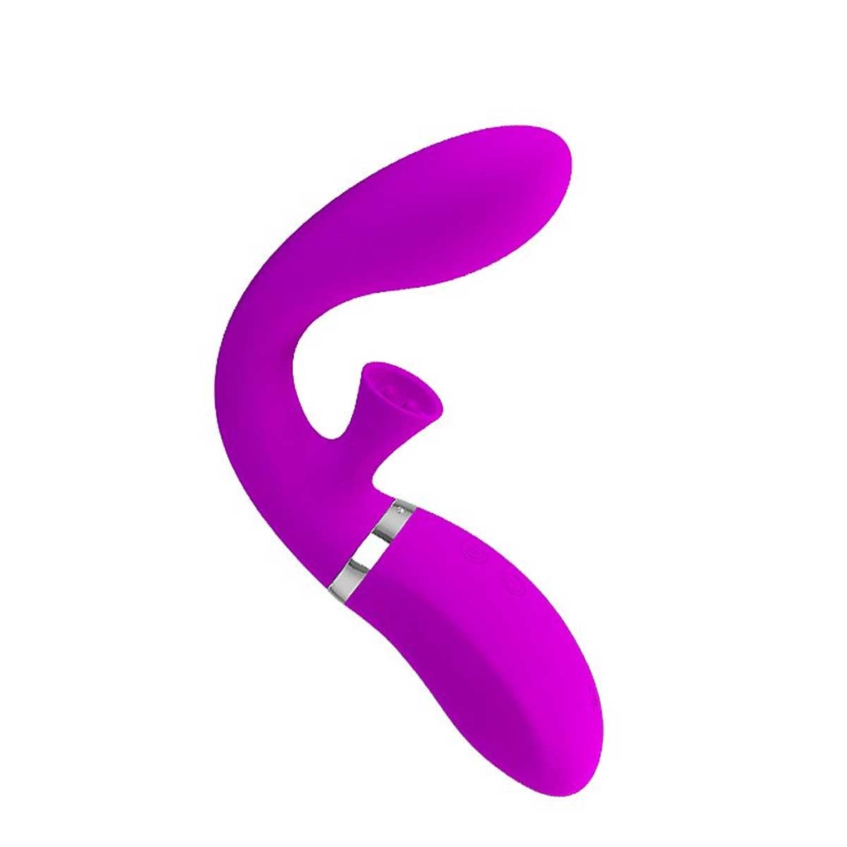 Vibrador de ponto G e Sucção Desirable Magic Finger 5627 - Imagem 3