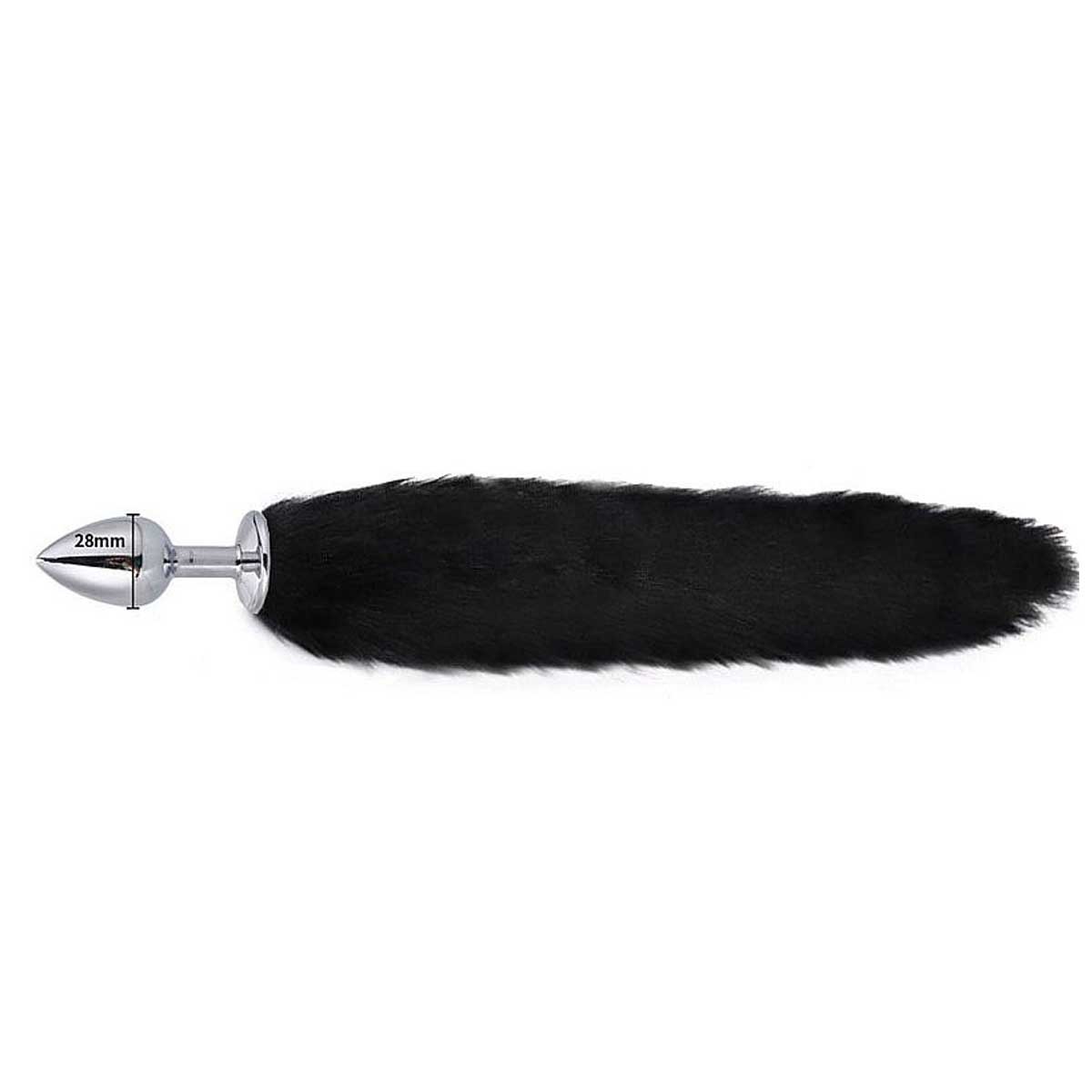 Kit Fetiche Rabo de Raposa com Tiara de Orelhas - Imagem 5