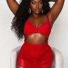 Camisola Plus Size Com Cinta Liga Felicia