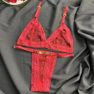 Conjunto Tule Poá Para LETRAS - M, Vermelho