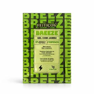 Sachê Breeze Gel Vibrante Com Extratos De Jambú 1G Feitiços