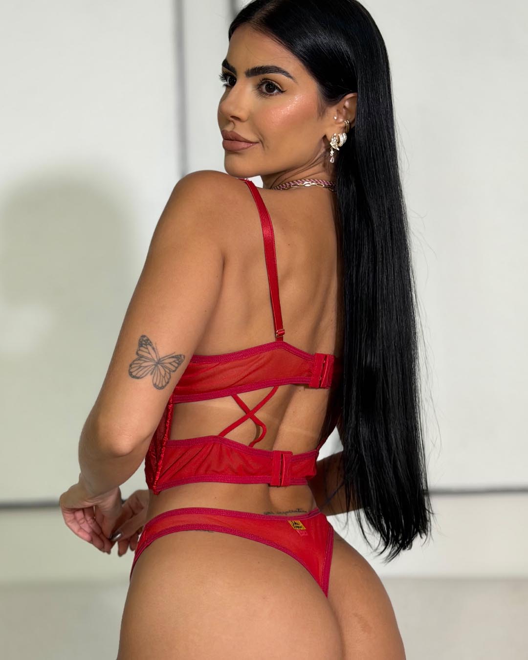 Conjunto Cropped Fita Evelyn - Imagem 11