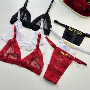 Conjunto Tule Poá Para LETRAS - Imagem 7