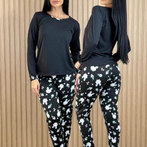 Pijama Inverno Suede Lilica - Imagem 4