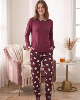 Pijama Inverno Suede Lilica