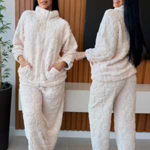 Pijama Inverno Com Ziper Ref 2541 - Imagem 7