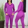 Pijama Inverno Suede Barbara Ref 711
