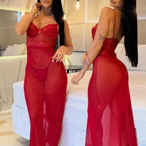 Camisola Sensual Midi C Calcinha Livy - Imagem 5