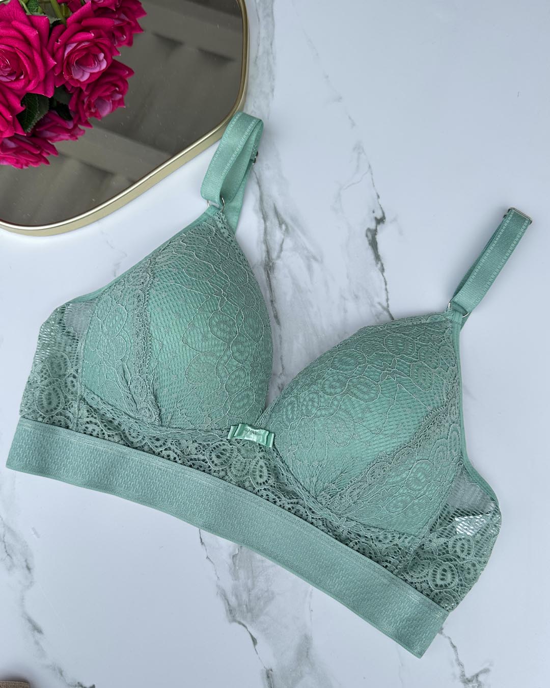 Sutiã Com Bojo Plus Size Com Renda Ref 235 - Imagem 2