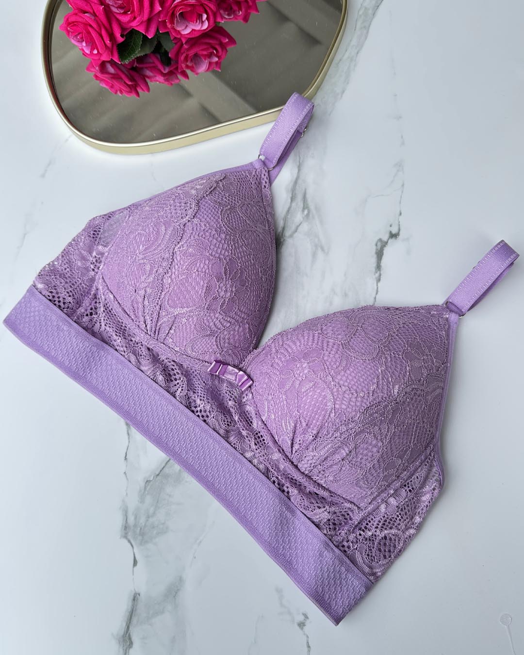 Sutiã Com Bojo Plus Size Com Renda Ref 235 - Imagem 6