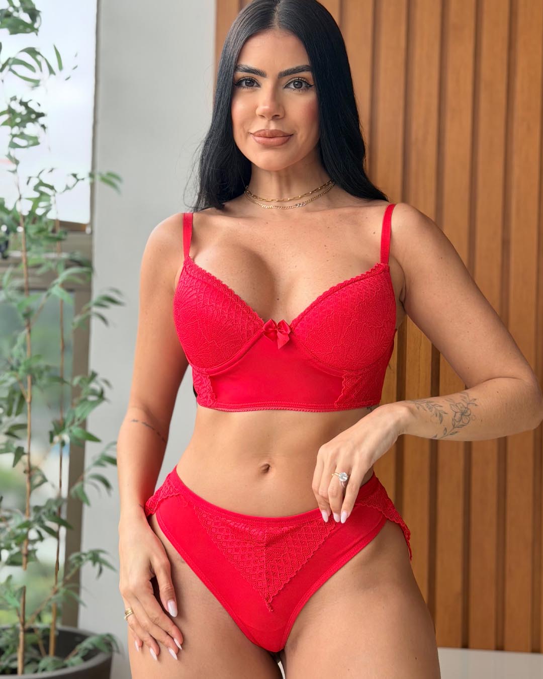Conjunto Com Bojo Fio Duplo Ref 043256 - Imagem 3