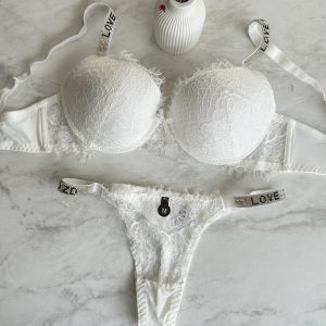 Conjunto Super Luxo Strass Love Ref 8076 - Imagem 9