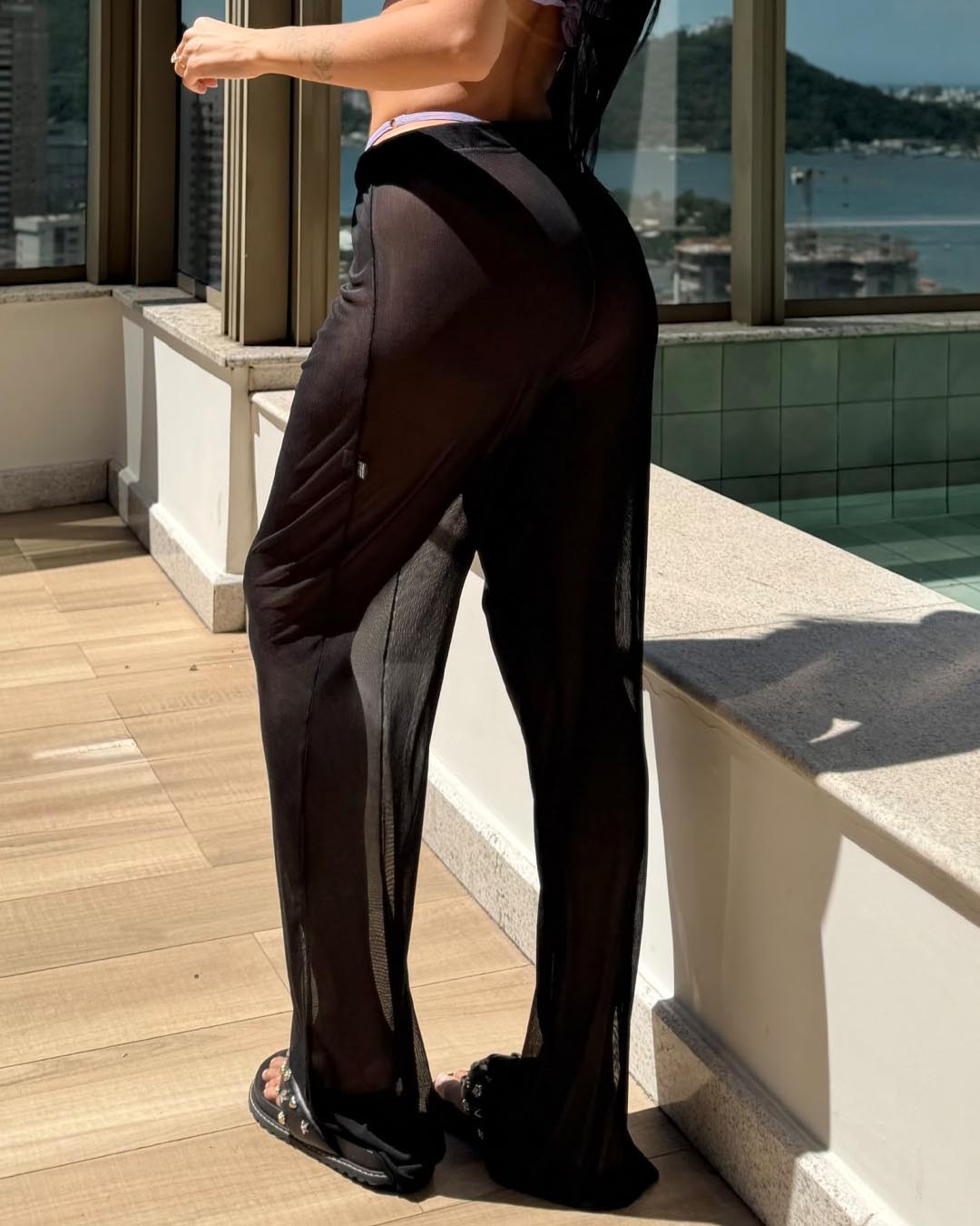 Calça Saida De Praia Tule - Imagem 2
