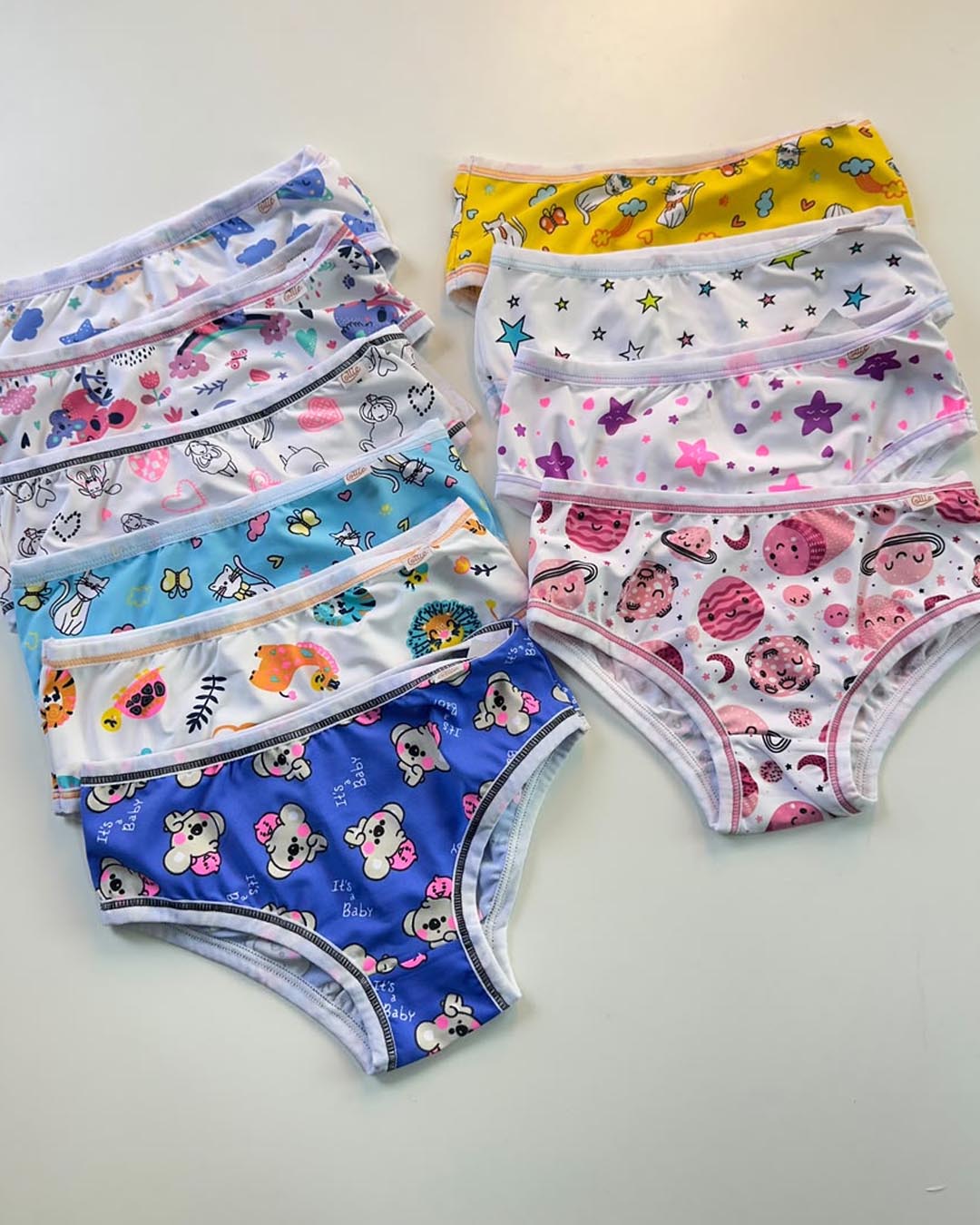 Calcinha Infantil Estampada Ref 147 - Imagem 2