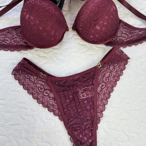 Conjunto Rendado Com Bojo Ref 042 - Imagem 13