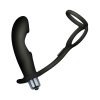 Vibrador de Próstata em Silicone com Anel Duplo 8652