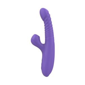 Vibrador de ponto G e clitóris com Sucção Vai e vem com Rotação 4251 - Imagem 4